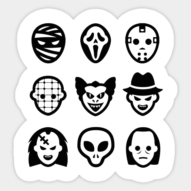 Monster Squad Sticker by The_Black_Dog